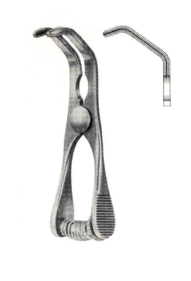 ATROMAT DEBAKEY SATINSKY BULLDOG KLEMP EĞRİ 7CM